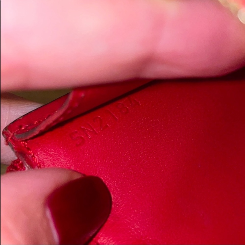Lv Key Pouch (Red) - image 6